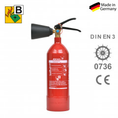 Jockel K2J CO-Feuerlscher 2 kg