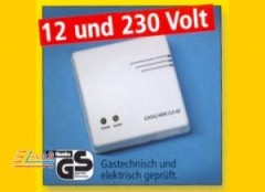 Gasmelder GA 40 fr 12 V und 230 V Anschlsse