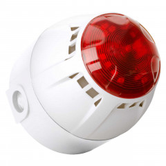 Compro Chiasso 100 Razor LED-Blitzlicht-Sirene, weiß/rot DB