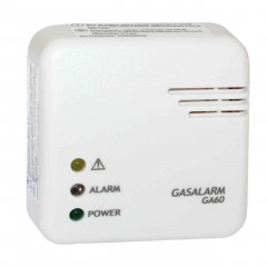 Gasmelder Indexa Gasalarm GA60, 12V DC / 230 V