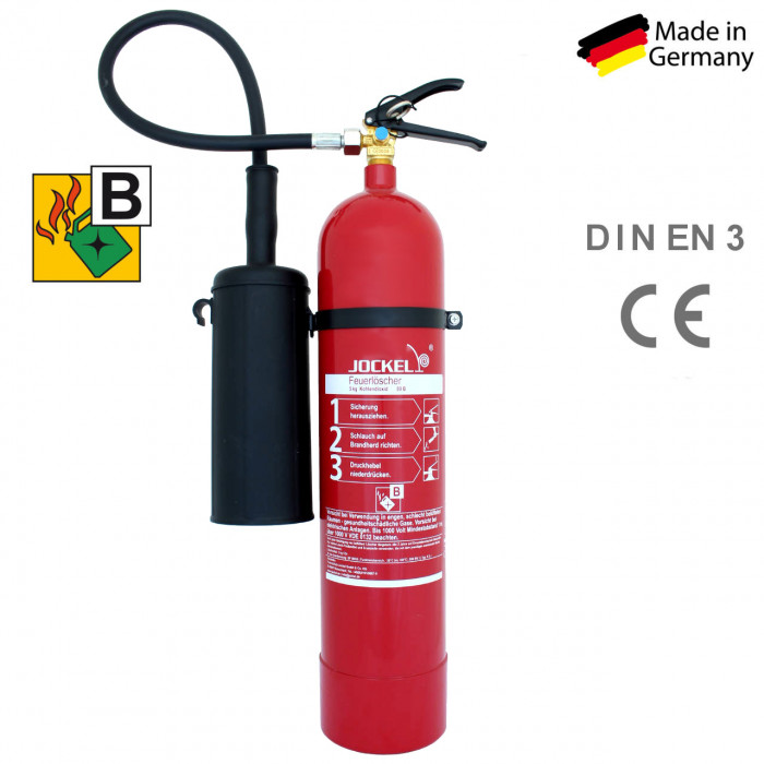 Brandschutz-Kombischild Feuerlöscher CO2, ISO, Folie