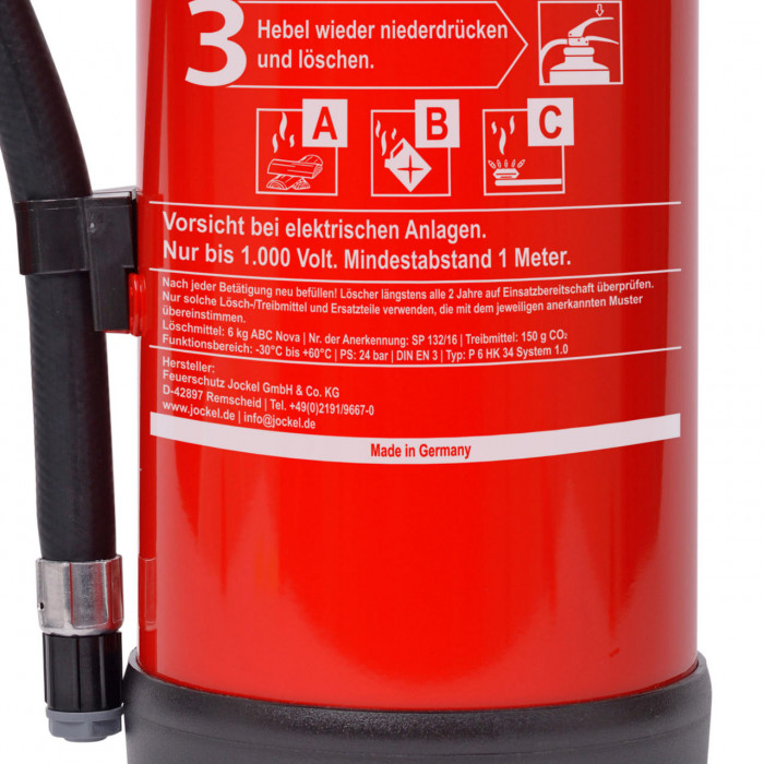 Feuerlöscher  Pulverlöscher 1 kg **Jockel PS1JM