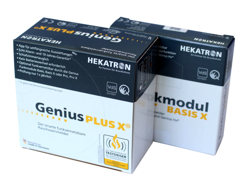 Hekatron Feuermelder (Genius Plus X Int. Rauchmelder)