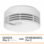 Rauchwarnmelder Hekatron Genius PLUS X  inkl. Funkmodul Pro X