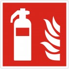  Feuerlscher Schild 150x150 KNS Brandschutzzeichen nach ISO 7010 