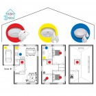 ELRO Connects Warnmelder Set K1 Smart Home SF400D