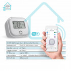ELRO Connects Temperatur- und Feuchtigkeitsmonitor SF40TH Smart