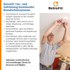 Rauchwarnmelder Hekatron Genius Plus, RetroFit 30er-Montagepack