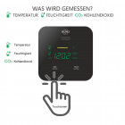 ELRO CO-Messgert FCO2400, mit NDIR-Sensor